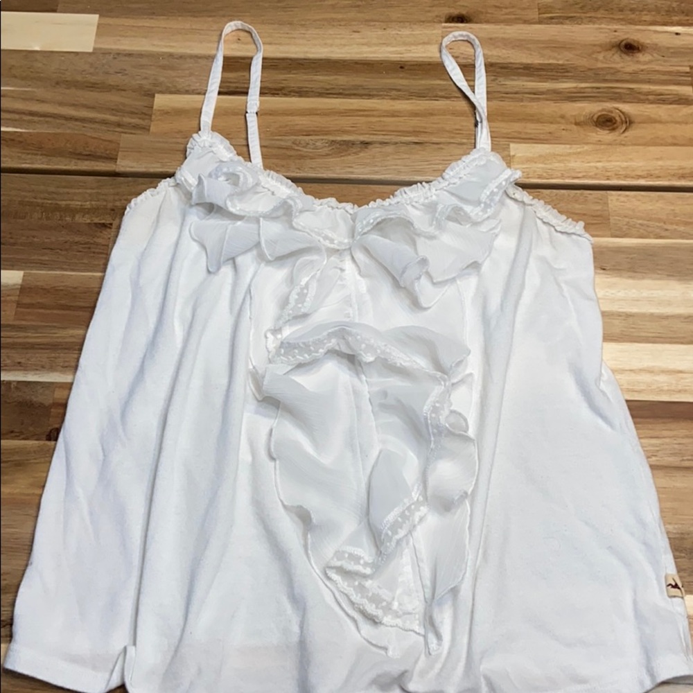 Hollister white top